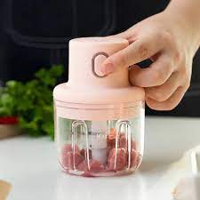 Mini Processador Elétrico Alimentos  250 ML Recarregável