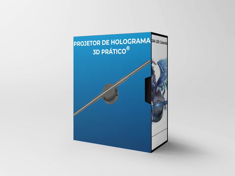 Projetor Holográfico 3D - Prático